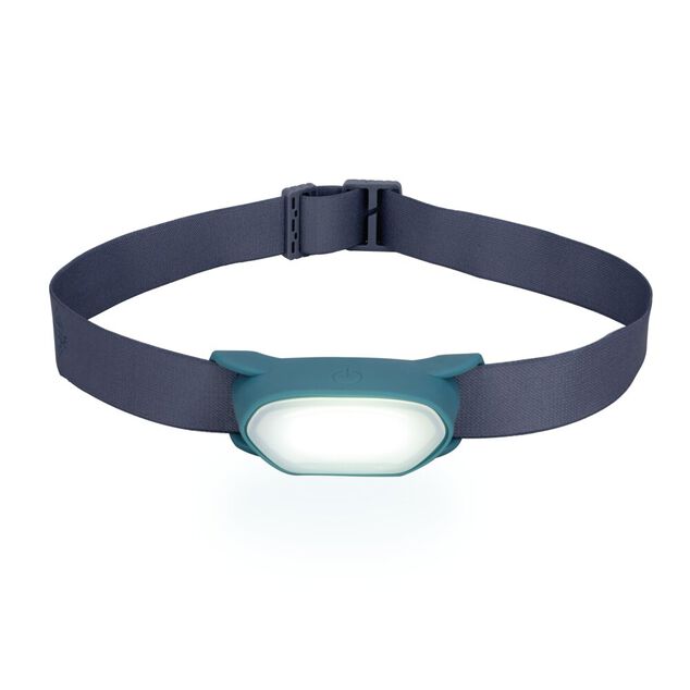 Lampe frontale 40LED 3 r&eacute;glages caoutchouc et plastique gris