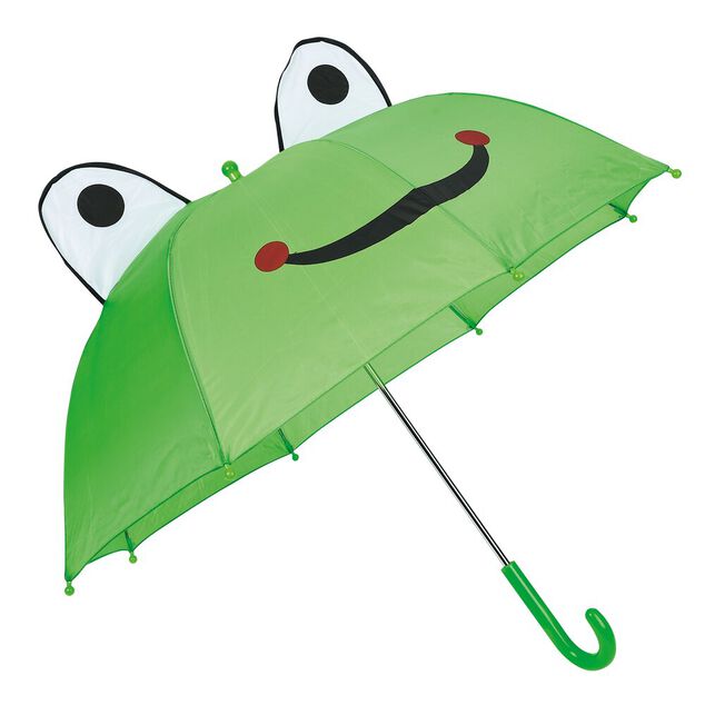 Parapluie oreille enfant polyester fer et plastique multicolore