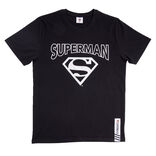 T-shirt Superman coton noir