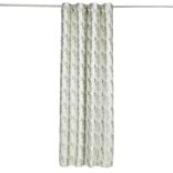 Rideau polyester 140x240cm jacquard feuilles