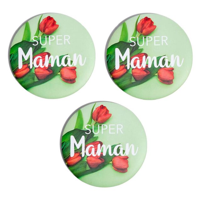 Magnet citation 5x5cm - 3 mod&egrave;les