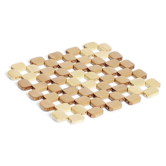 Dessous de plat en bambou 19x19cm