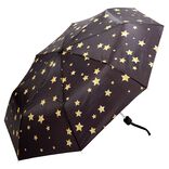 Parapluie manuel &eacute;toile noir L28 cm