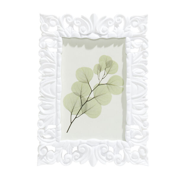 Cadre photo baroque plastique 15x20,6cm pour photo 10x15cm (2 modèles)