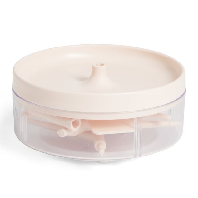 Bo&icirc;te &agrave; bijoux avec porte bijoux &Oslash;13,6xH35cm