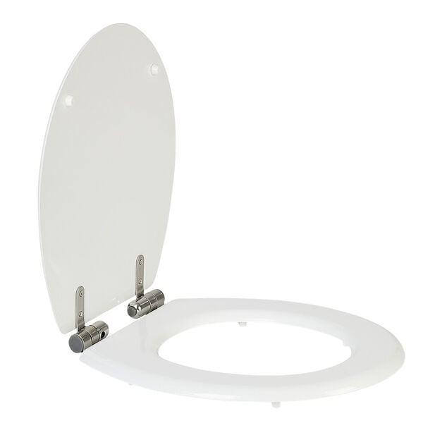 Abattant WC motif galets