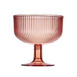 Coupe de glace sur pied 300ml plastique orange