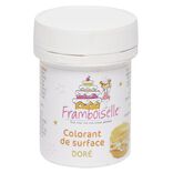 Colorant alimentaire de surface doré 5gr