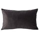 Housse de coussin velours 30x50cm gris