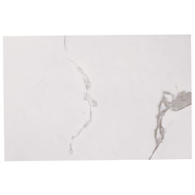 Set de table rectangulaire plastique effet marbre