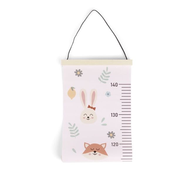 Toise enfant motifs animaux 23x115cm - 3 mod&egrave;les