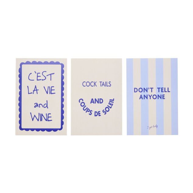 Affiche pop art x3 papier 10x15cm (2 mod&egrave;les)