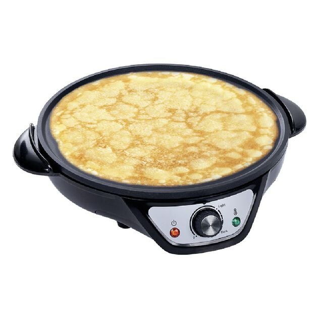 Cr&ecirc;pi&egrave;re en aluminium noir