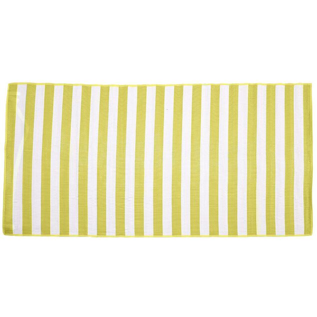 Natte de plage 1 personne Funky motif rayure 180x90cm