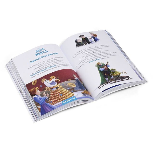 Livre La Reine des Neiges 52 histoires pour l'ann&eacute;e