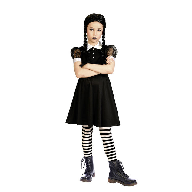 D&eacute;guisement Mercredi Addams enfant 11/14ans