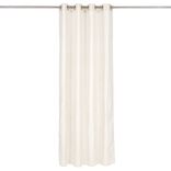 Rideau polyester 140x240cm effet lin beige