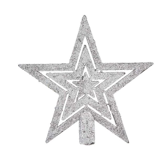 Kit d&eacute;coration pour Sapin de No&euml;l Argent&eacute; x40