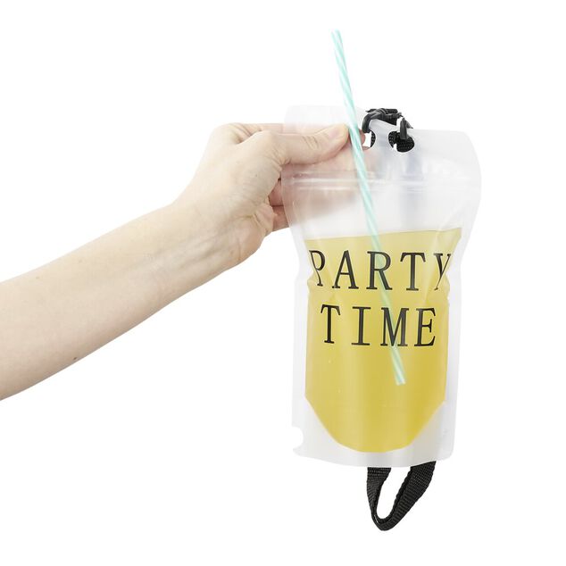 Sac &agrave; boisson pochette tour de cou