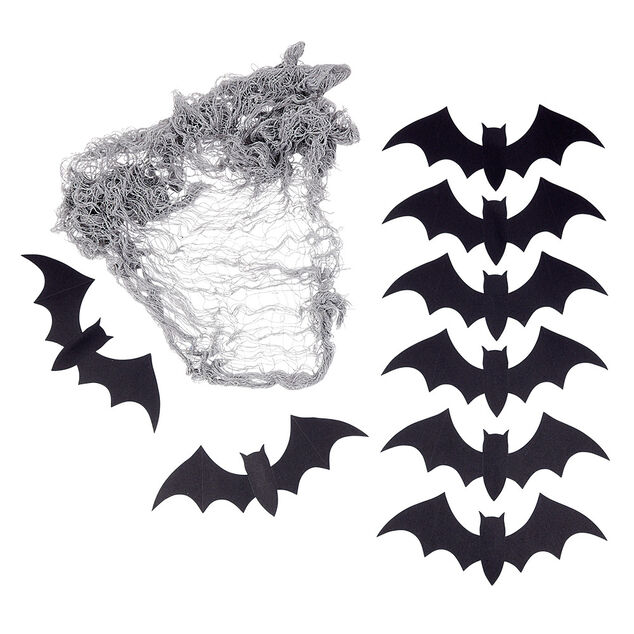 Kit de d&eacute;coration Halloween &agrave; suspendre