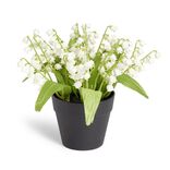 Plante artificielle muguet H14cm
