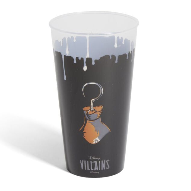Gobelet plastique Vilains Disney &Oslash;9xH15,5cm