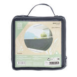 Brise-vue polyester gris L300x100cm