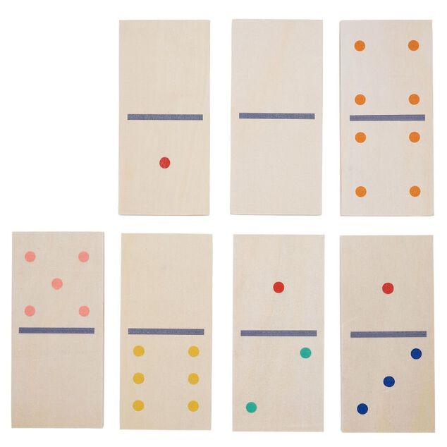 Domino XXL en bois x28 avec sac de transport