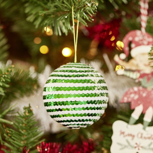 Boule de No&euml;l &agrave; sequin (4 mod&egrave;les)