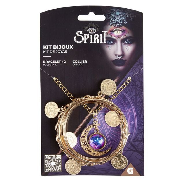 Kit bijoux collier et bracelets x2