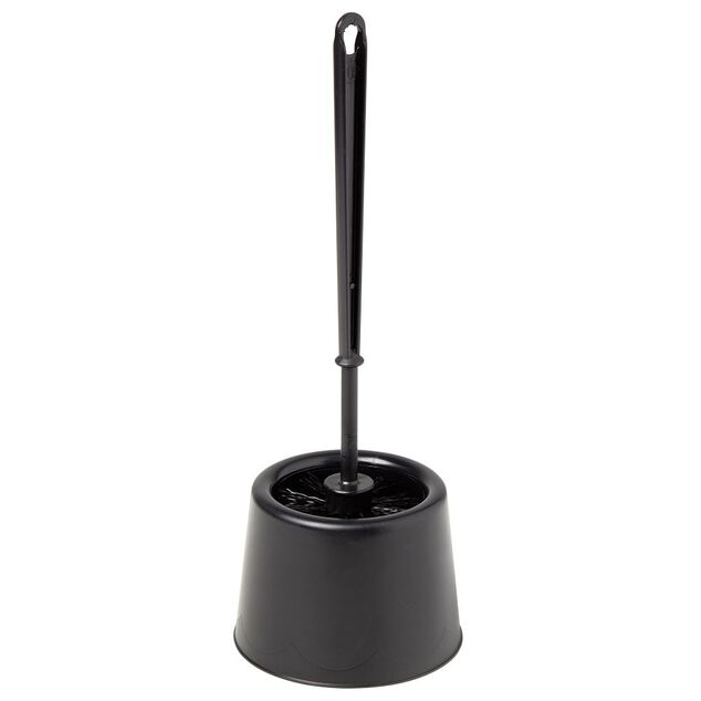 Brosse WC avec support noir