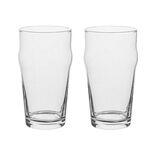 Verre bière nonix format pinte x 2