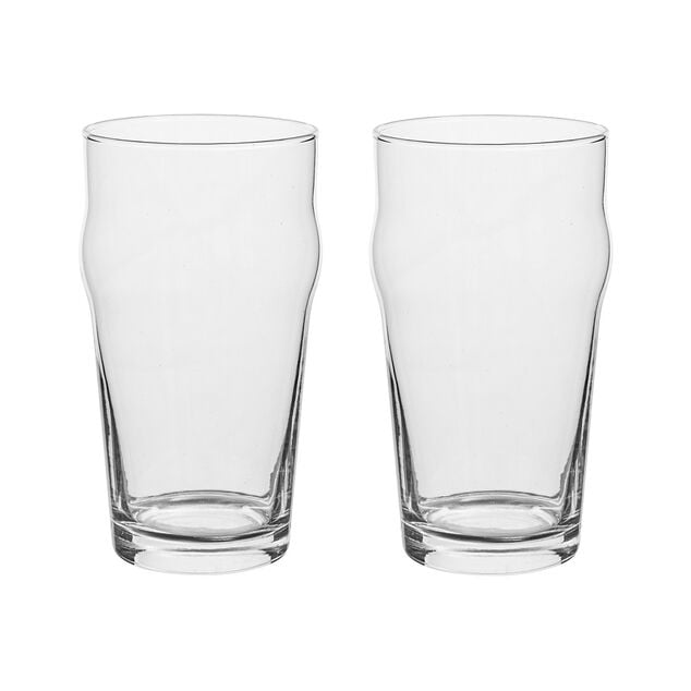 Verre bière nonix format pinte x 2