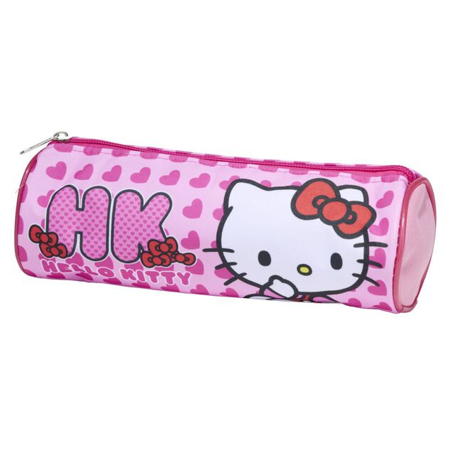 Trousse Hello Kitty rose &Oslash;8xL23cm