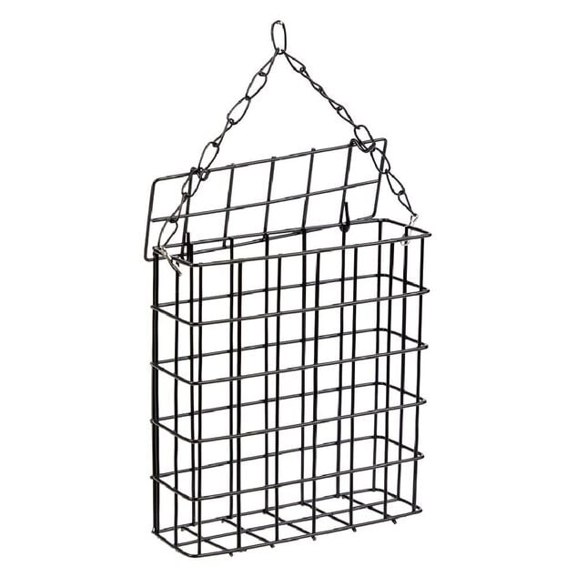 Support nourriture oiseau noir