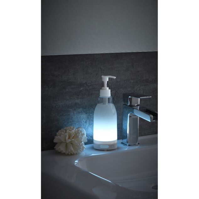 Distributeur de savon lumineux d&eacute;tecteur de mouvements