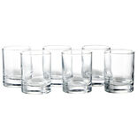 Lot de 6 verres à shooter en verre 6,5cl H6cm