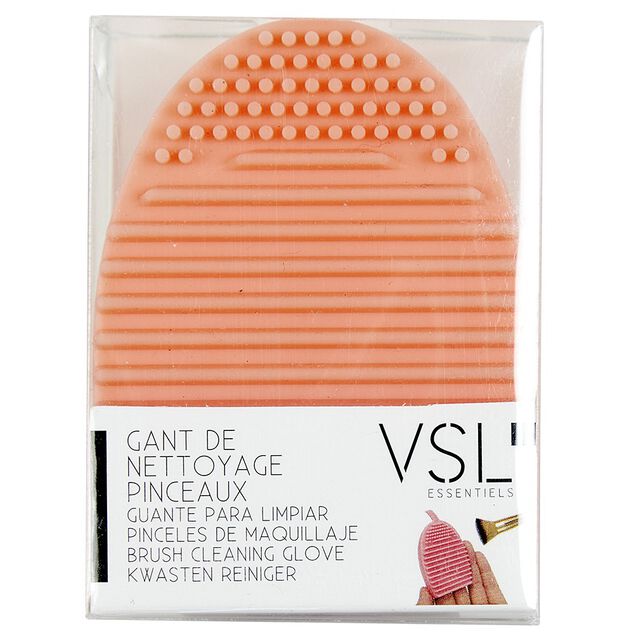 Gant de nettoyage pour pinceaux maquillage
