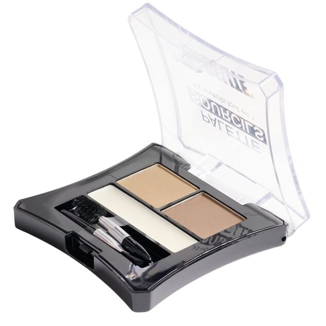 Palette maquillage sourcils N&deg;1 blond/brun