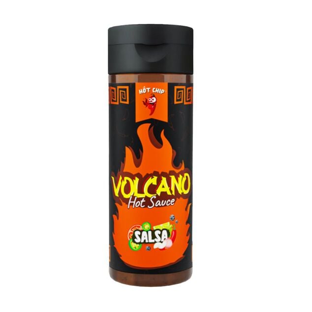 Sauce piquante Hot Chip Volcano saveur salsa 270ml