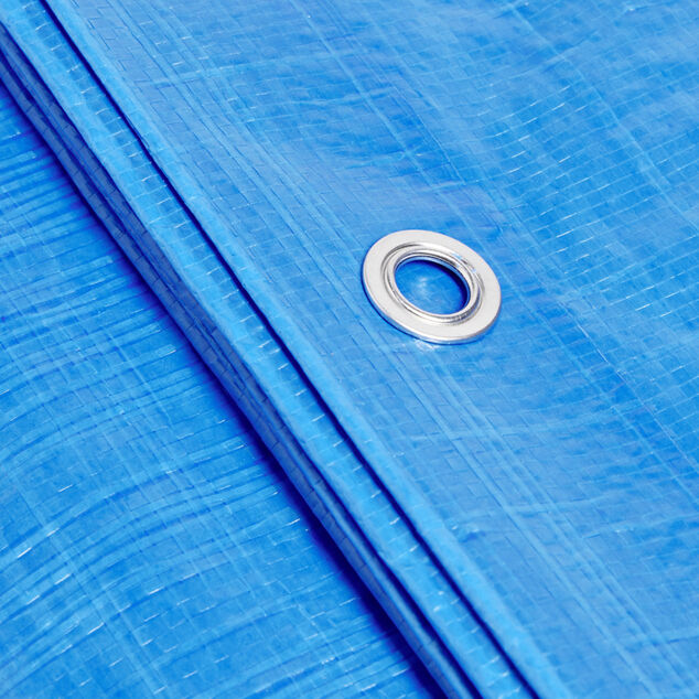 Bâche 3x4m - 100g/m² - PVC bleu