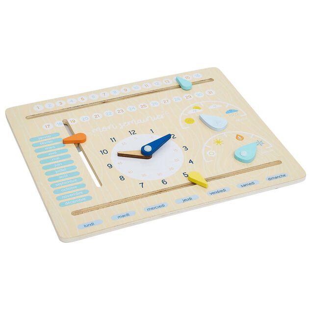 Tableau &eacute;ducatif en bois