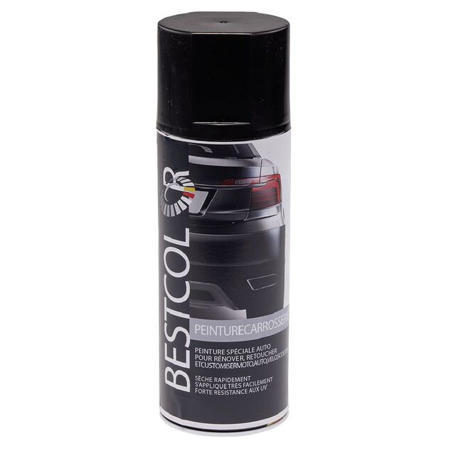 Peinture sp&eacute;ciale auto noir brillant