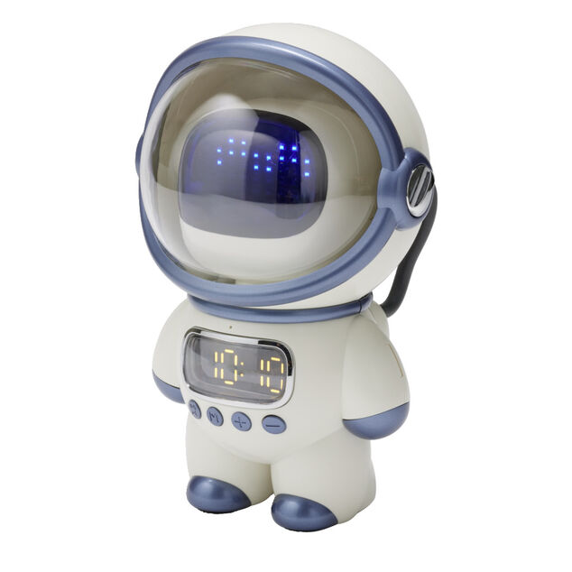 Enceinte bluetooth réveil multifonction astronaute