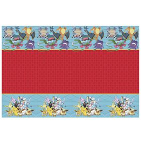 Capa De Mesa Amscan Pokemon Design Plastic 132 Cm X 244 Cm