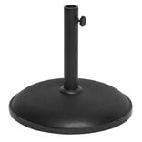 Pied de parasol rond noir
