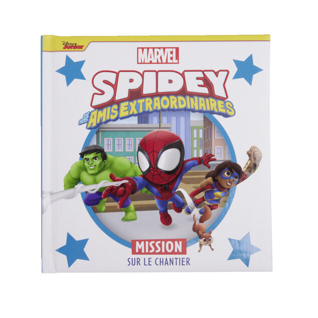 Livre d'histoire Disney Marvel Spidey - Mission sur le chantier - 32 pages