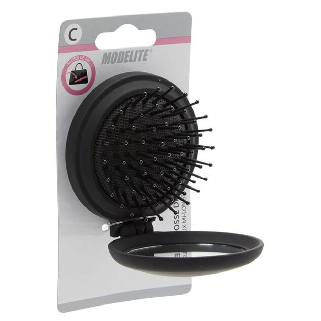 Brosse ronde pneumatique pour sac pvc noir