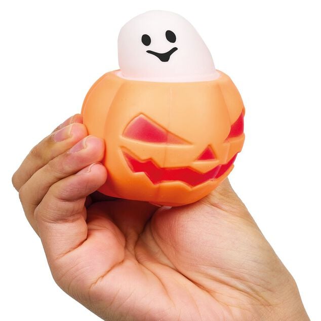 Balle anti-stress citrouille Halloween