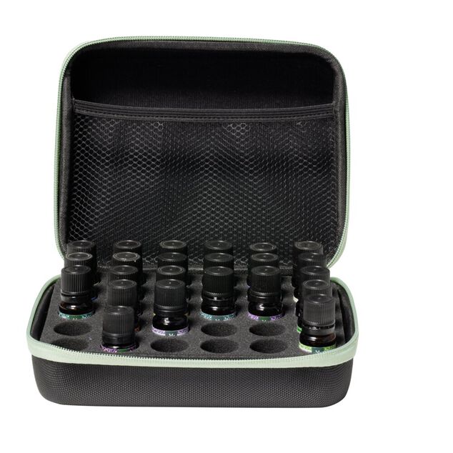 Boîte de rangement plastique pour 30 huiles essentielles